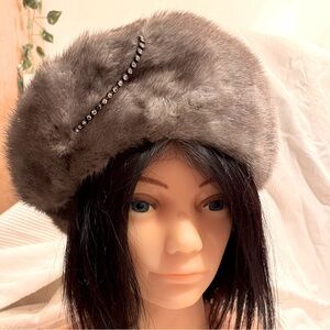 Vintage fur hat